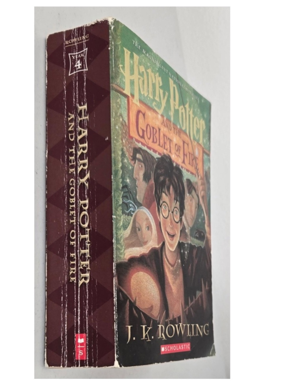 VTG J. K. Rowling Book Harry Potter And The Goblet Of Fire Paperback Kids Fictio
